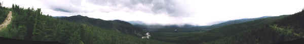 Вид с пер. Рухловский (панорама)