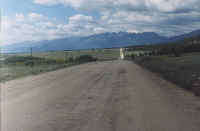 Дорога по долине Баргузина