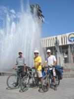 На центральной площади Бишкека