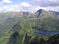 перевал Малый Агульский, Хребтовое озеро