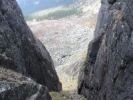 Кулуар на спуске с перевала Тайгиш-2. 