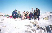Группа на перевале Бепкан